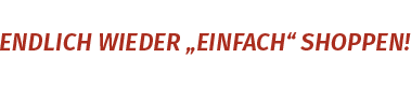 Endlich wieder 